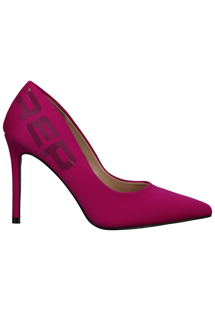 Replay Pumps Lederimitat Fuchsia