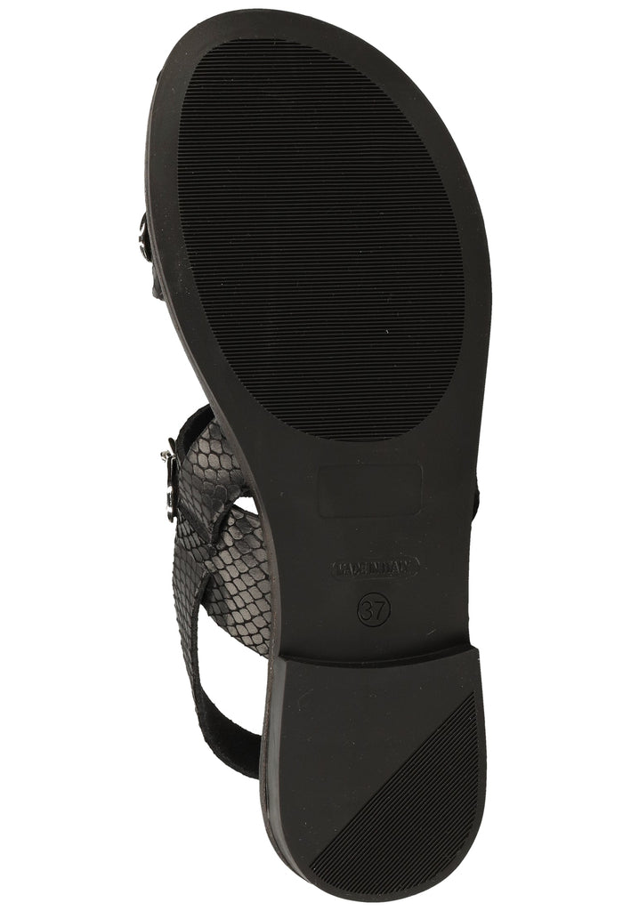 Replay Sandalen Lederimitat Schwarz