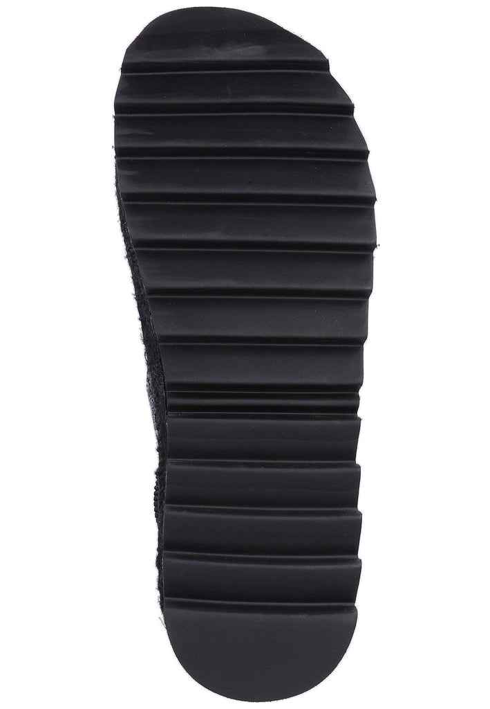 Replay Sandalen Lederimitat Schwarz/Oliv