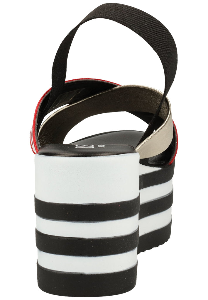 Replay Sandalen Lederimitat/Textil Gold/Rot