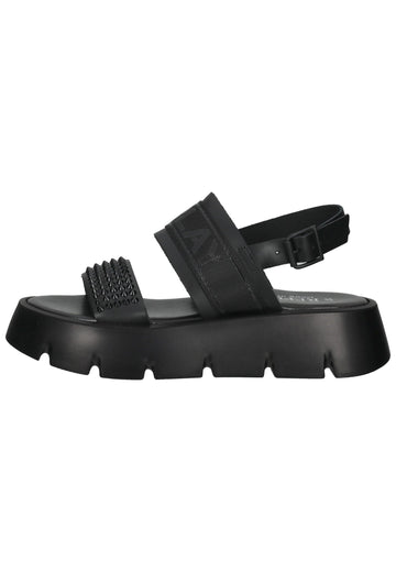 Sandalen Replay Sandalen Leder Schwarz
