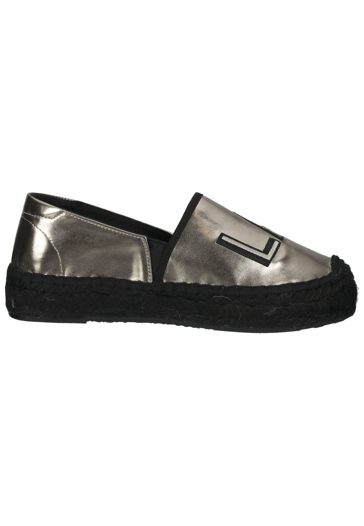 Replay Slipper Lederimitat Pewter