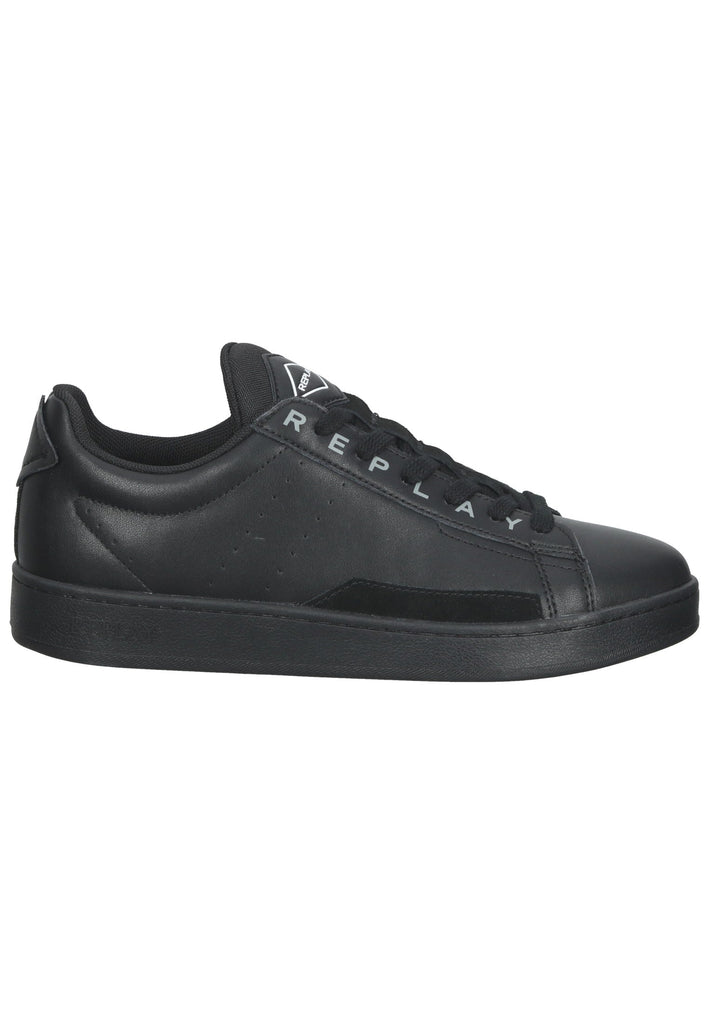 Replay Sneaker Leder Schwarz