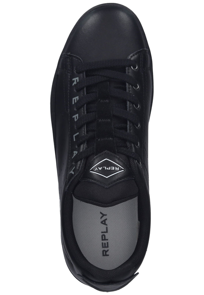 Replay Sneaker Leder Schwarz