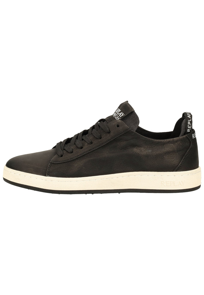 Replay Sneaker Leder Schwarz