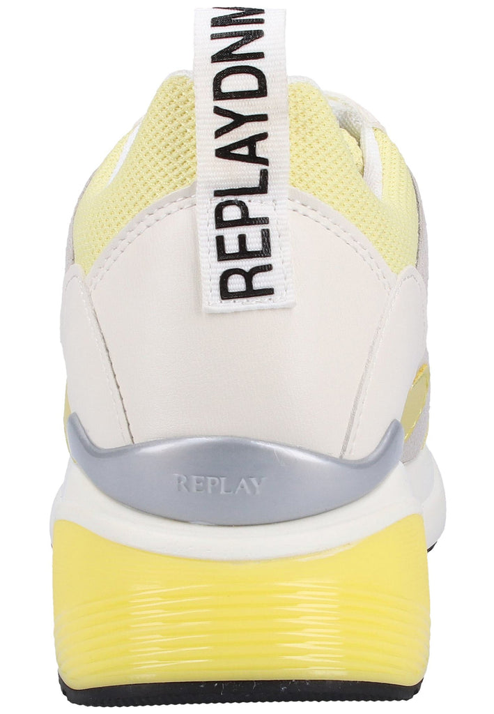 Replay Sneaker Leder/Textil Gelb