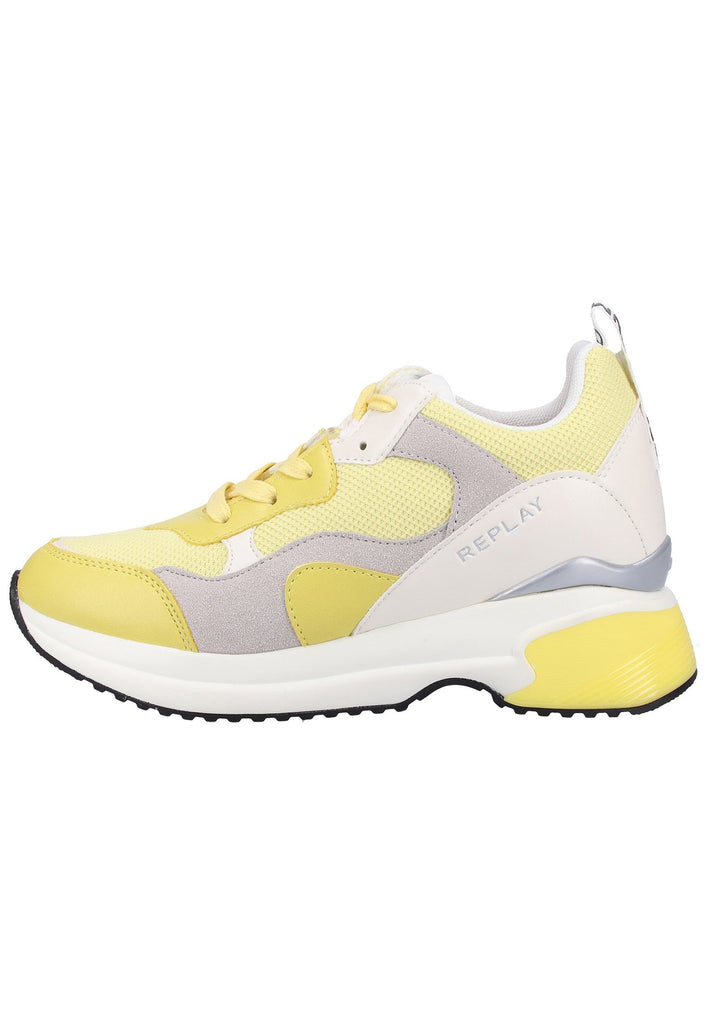 Replay Sneaker Leder/Textil Gelb