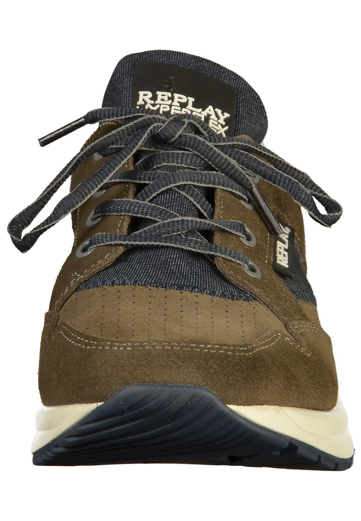 Replay Sneaker Leder/Textil Grau/Weiß