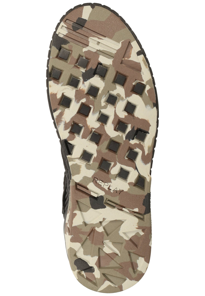 Replay Sneaker Leder/Textil Schwarz