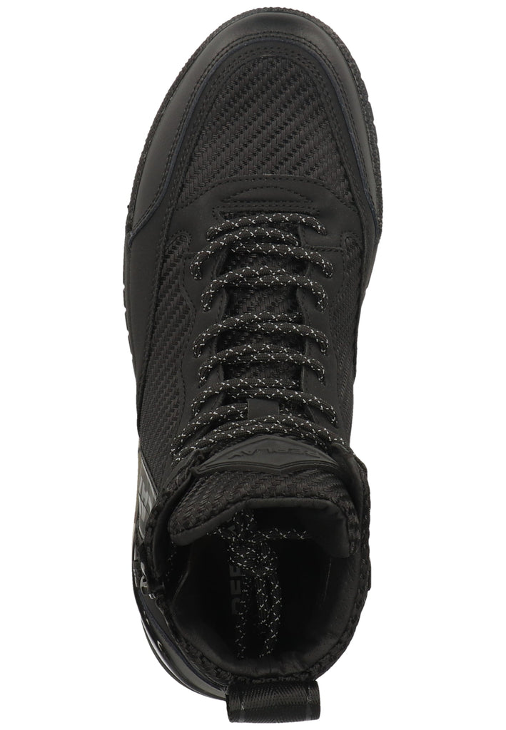 Replay Sneaker Leder/Textil Schwarz