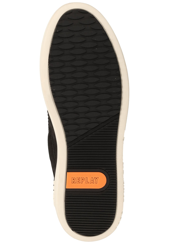 Replay Sneaker Leder/Textil Schwarz