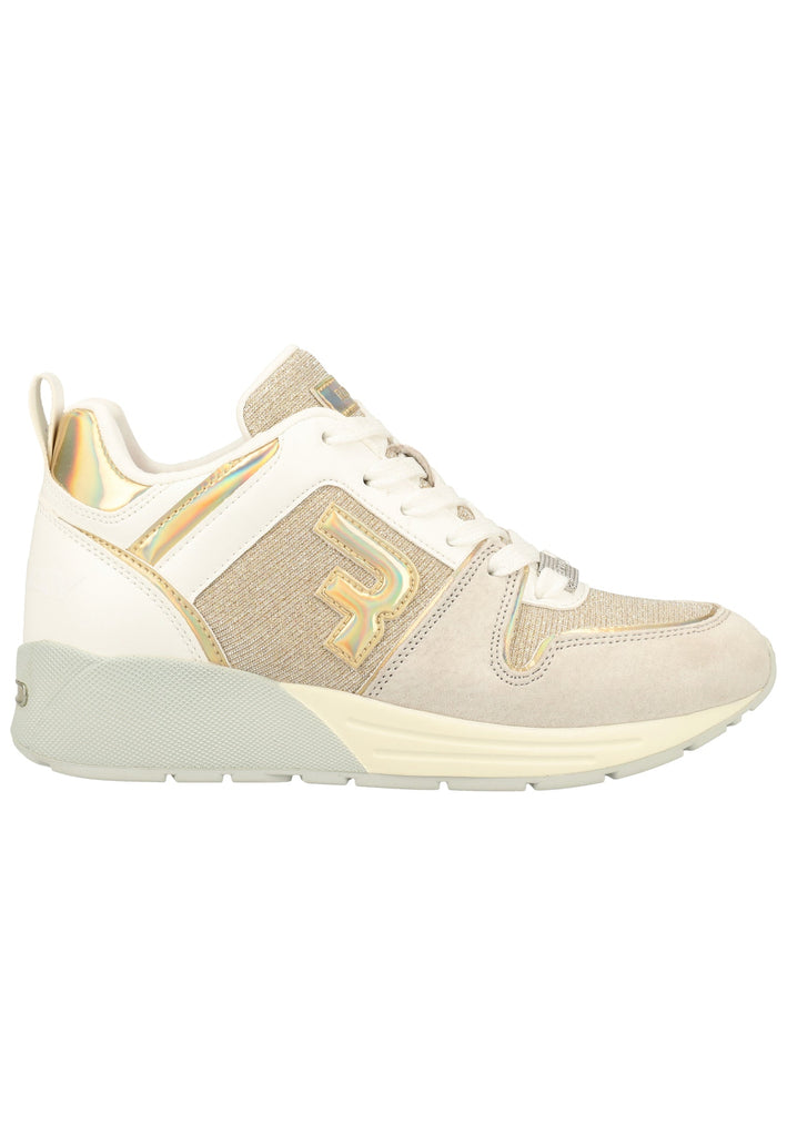 Replay Sneaker Leder/Textil Silber