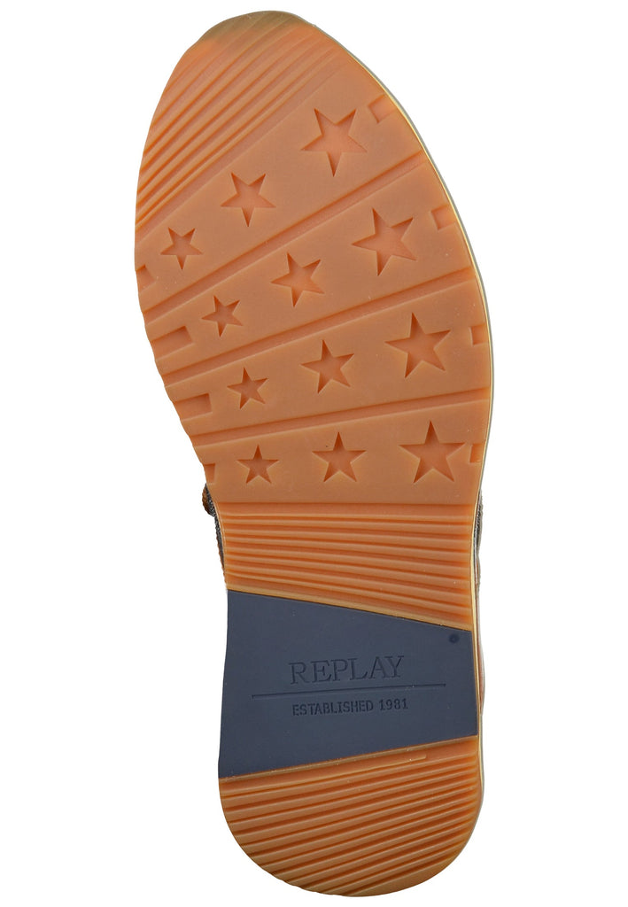 Replay Sneaker Leder/Textil Tan