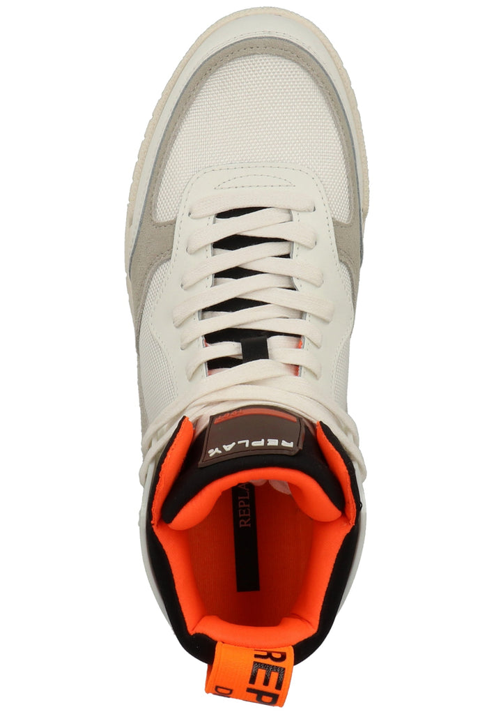 Replay Sneaker Leder/Textil Weiß