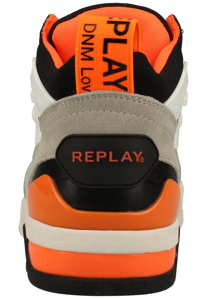 Replay Sneaker Leder/Textil Weiß