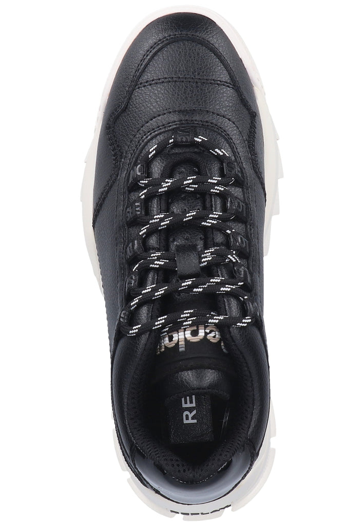 Replay Sneaker Lederimitat Schwarz