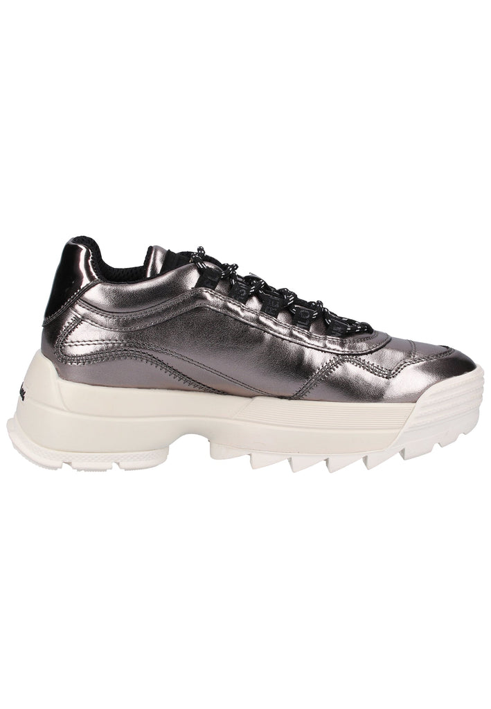 Replay Sneaker Lederimitat Silber