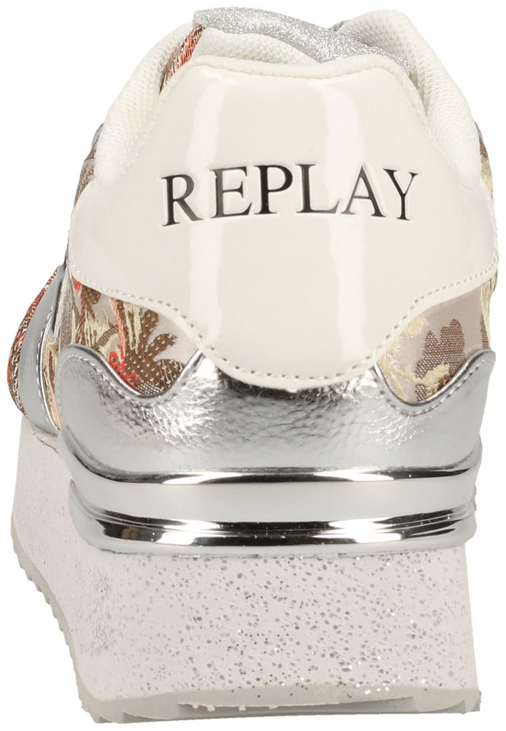 Replay Sneaker Lederimitat/Textil Beige