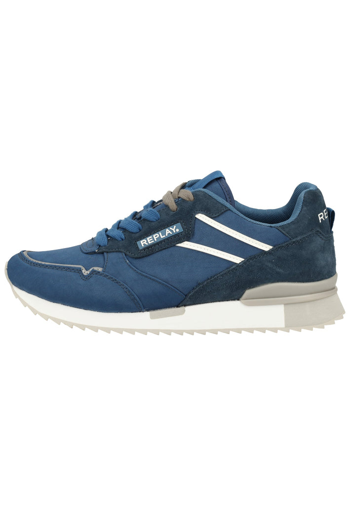 Replay Sneaker Lederimitat/Textil Blau