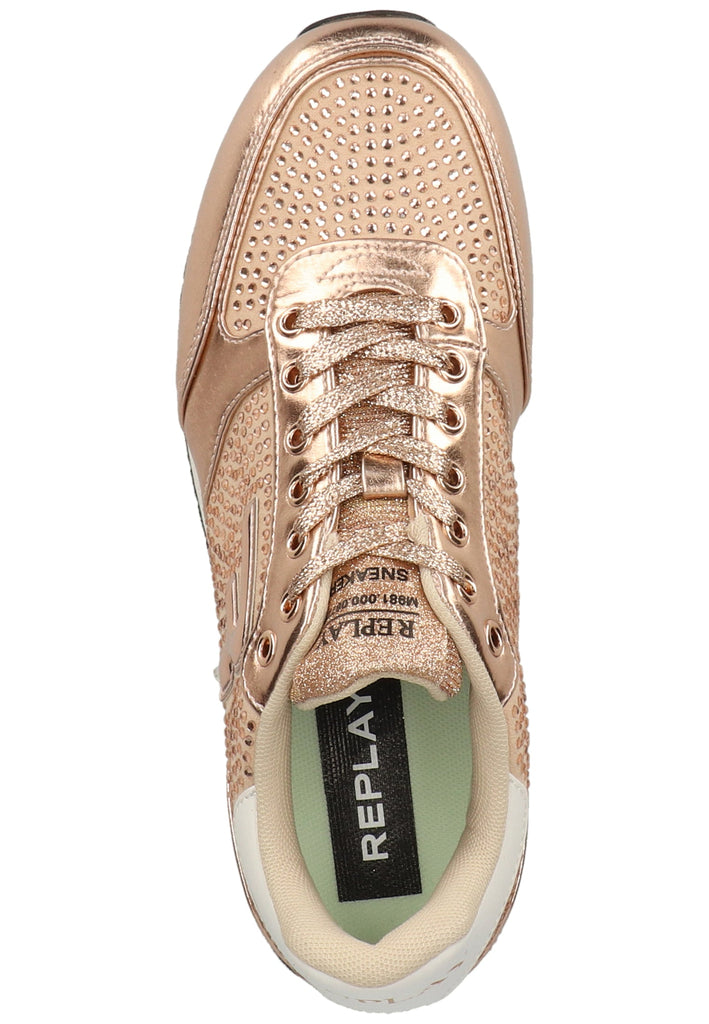 Replay Sneaker Lederimitat/Textil Copper