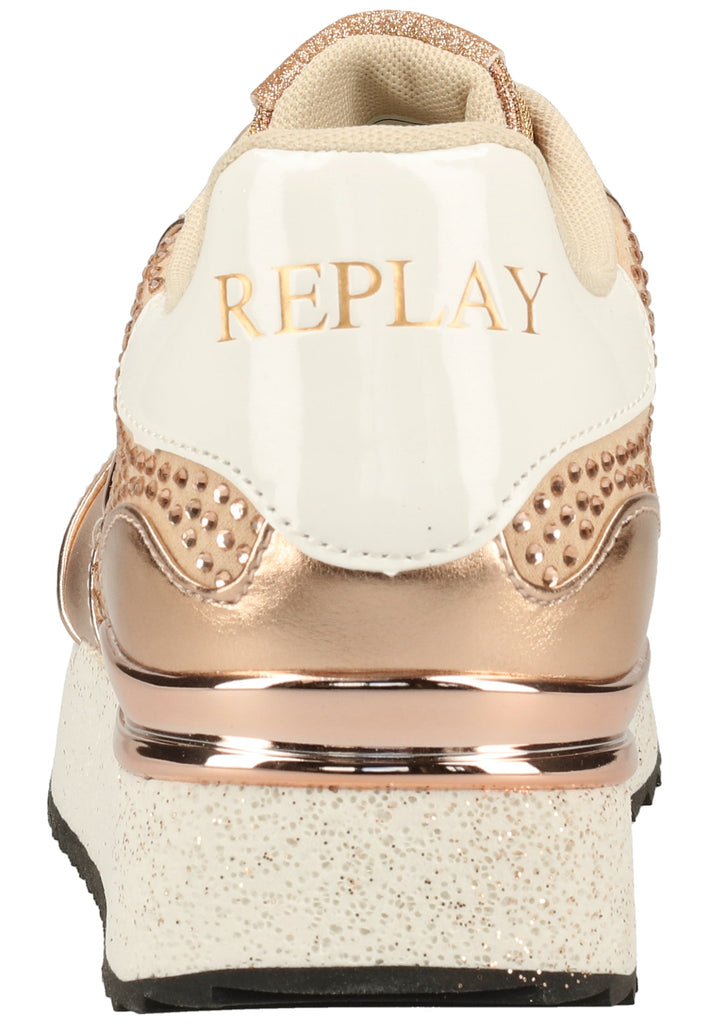 Replay Sneaker Lederimitat/Textil Copper