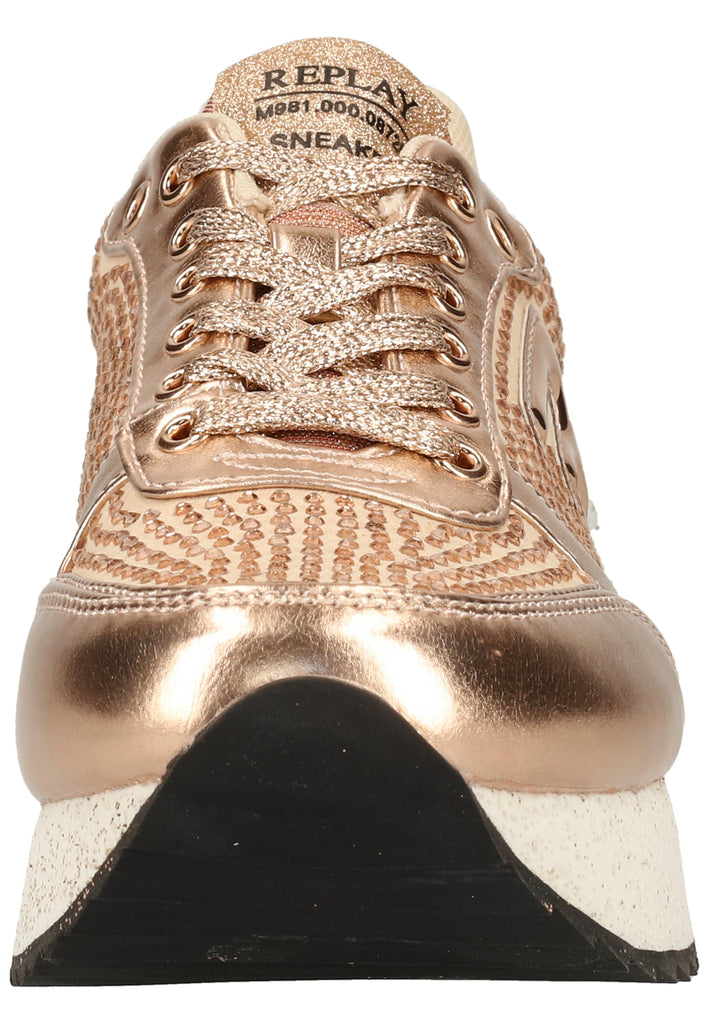 Replay Sneaker Lederimitat/Textil Copper