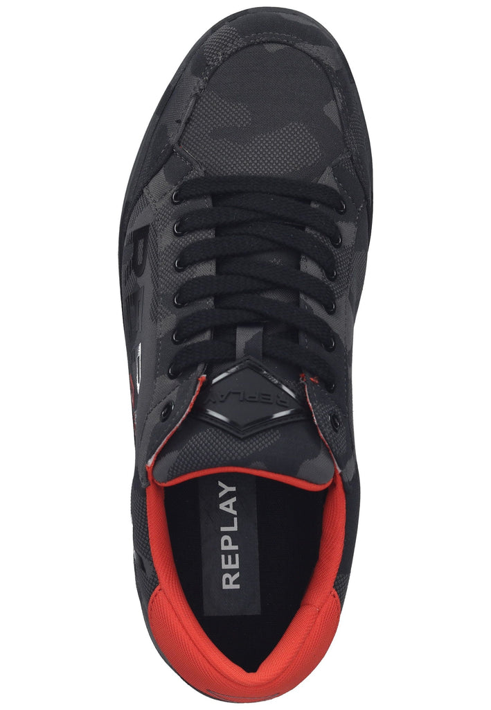 Replay Sneaker Lederimitat/Textil Dunkelgrau
