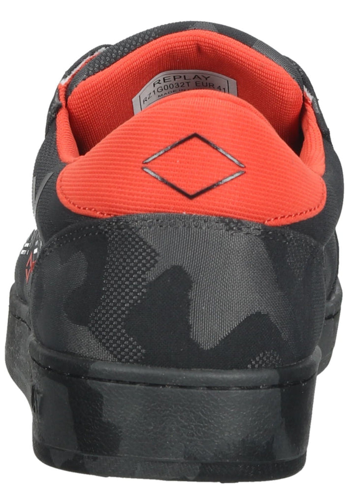 Replay Sneaker Lederimitat/Textil Dunkelgrau