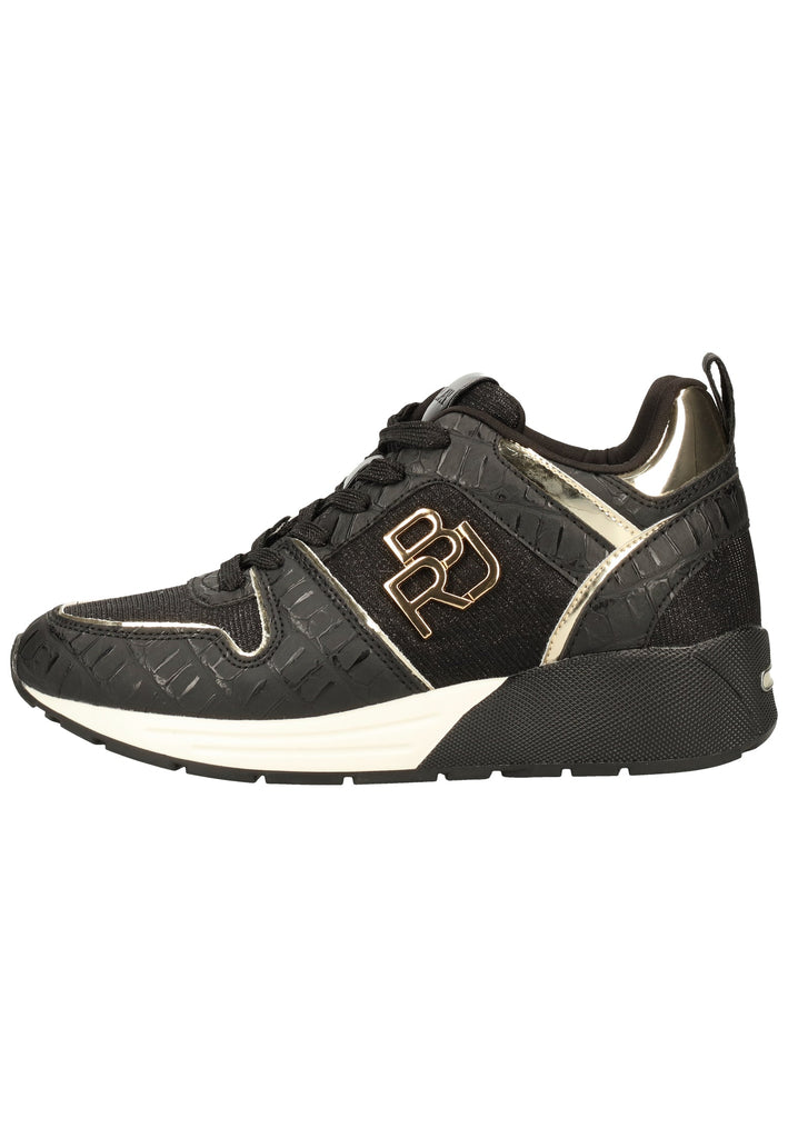 Replay Sneaker Lederimitat/Textil Schwarz