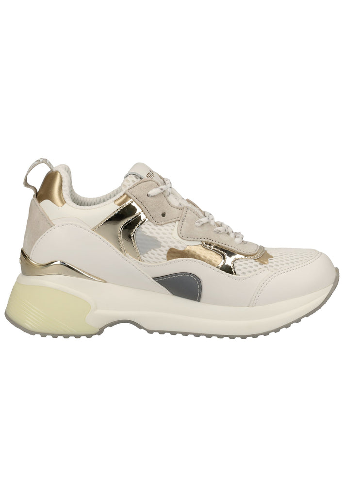 Replay Sneaker Lederimitat/Textil Weiß/Grau