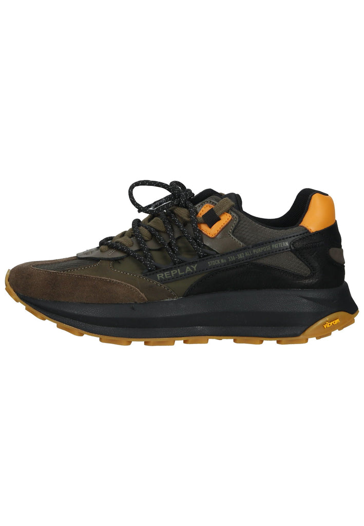 Sneaker Replay Sneaker Leder Grün/Kombi