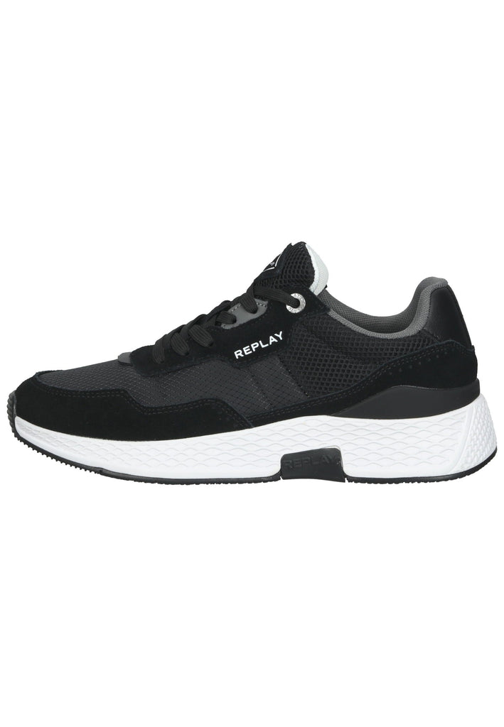Sneaker Replay Sneaker Lederimitat/Textil Schwarz