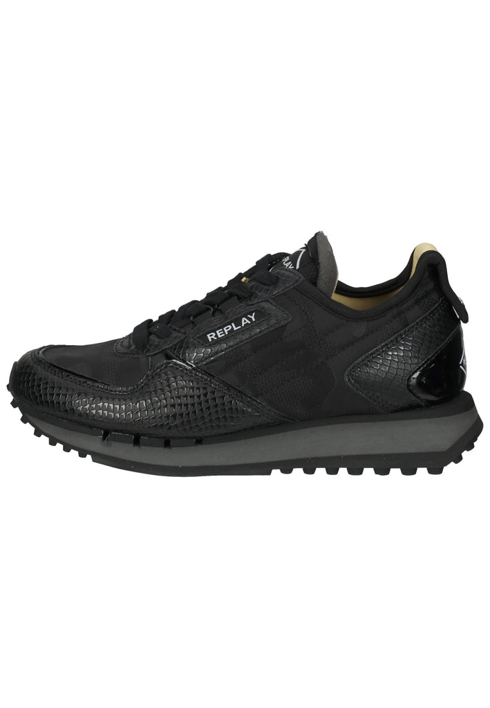 Sneaker Replay Sneaker Lederimitat/Textil Schwarz
