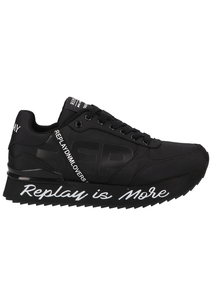 Replay Sneaker Textil Schwarz