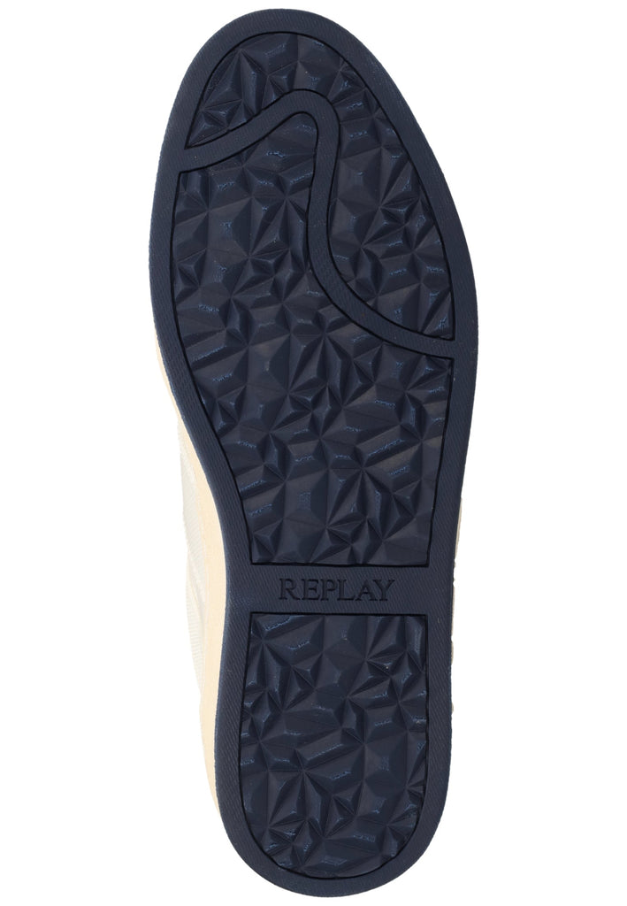 Replay Sneaker Textil Weiß/Blau