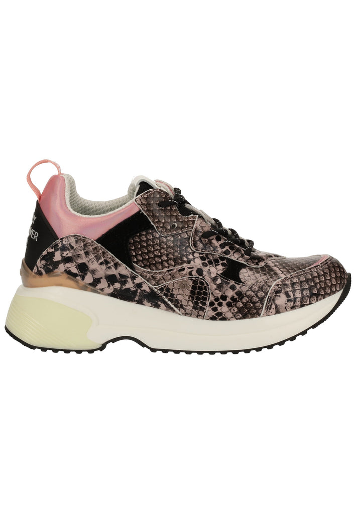 Replay Sneaker Veloursleder/Synthetik Schwarz/Pink