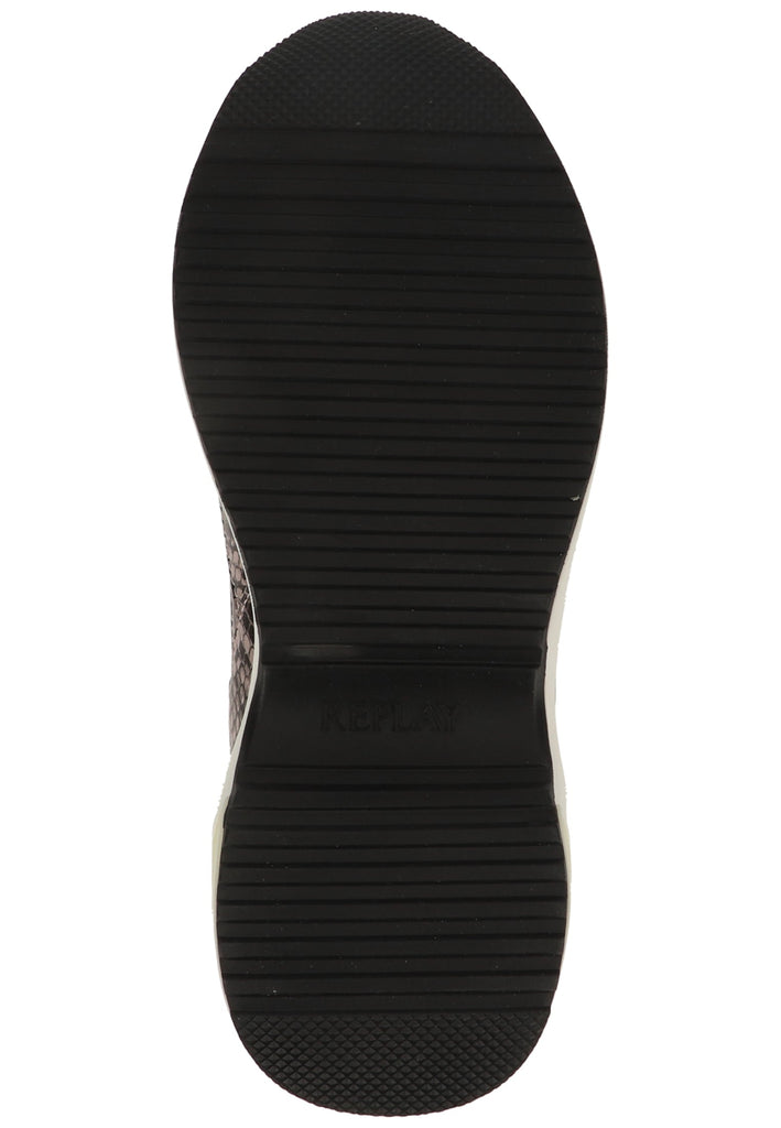 Replay Sneaker Veloursleder/Synthetik Schwarz/Pink