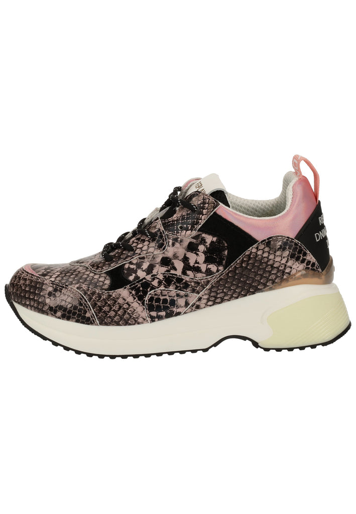 Replay Sneaker Veloursleder/Synthetik Schwarz/Pink