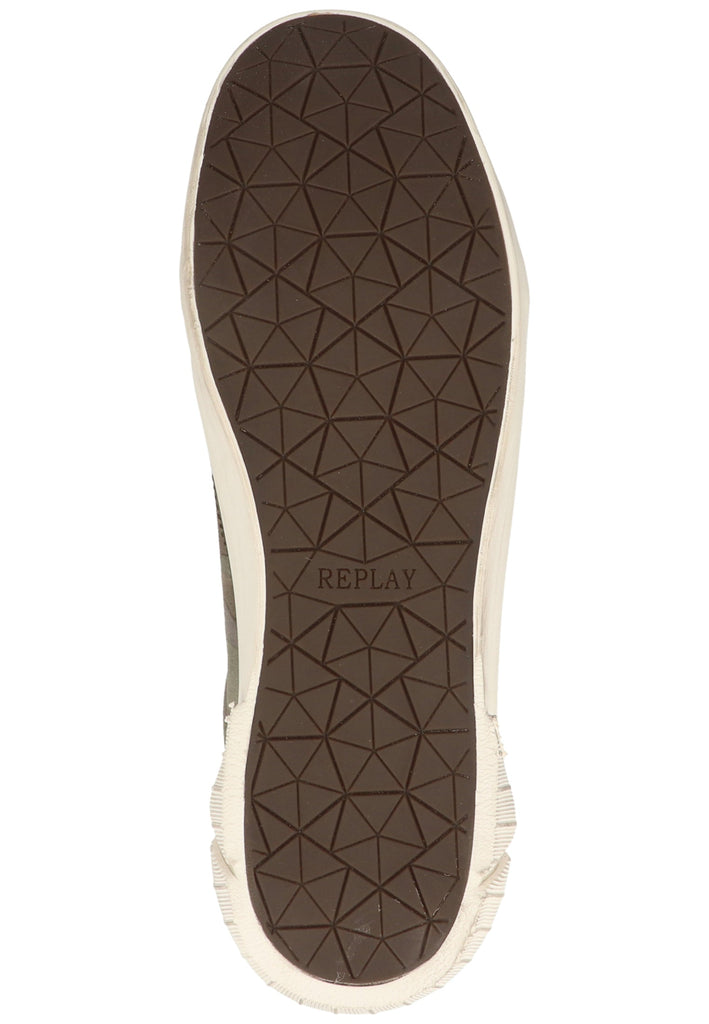 Replay Sneaker Veloursleder/Textil Grün