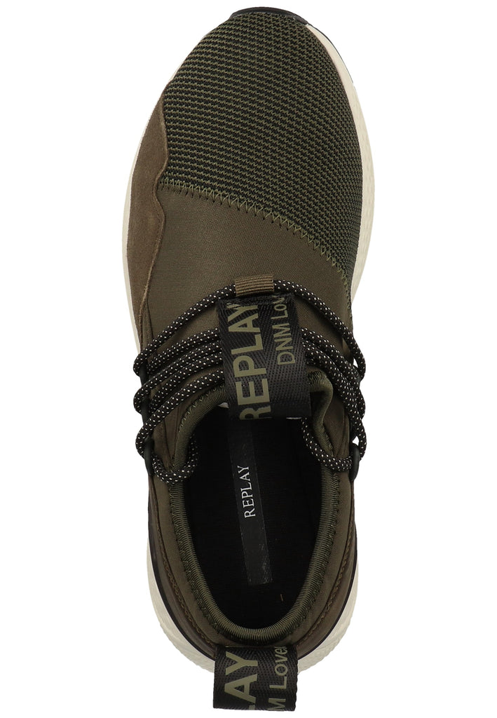 Replay Sneaker Veloursleder/Textil Grün