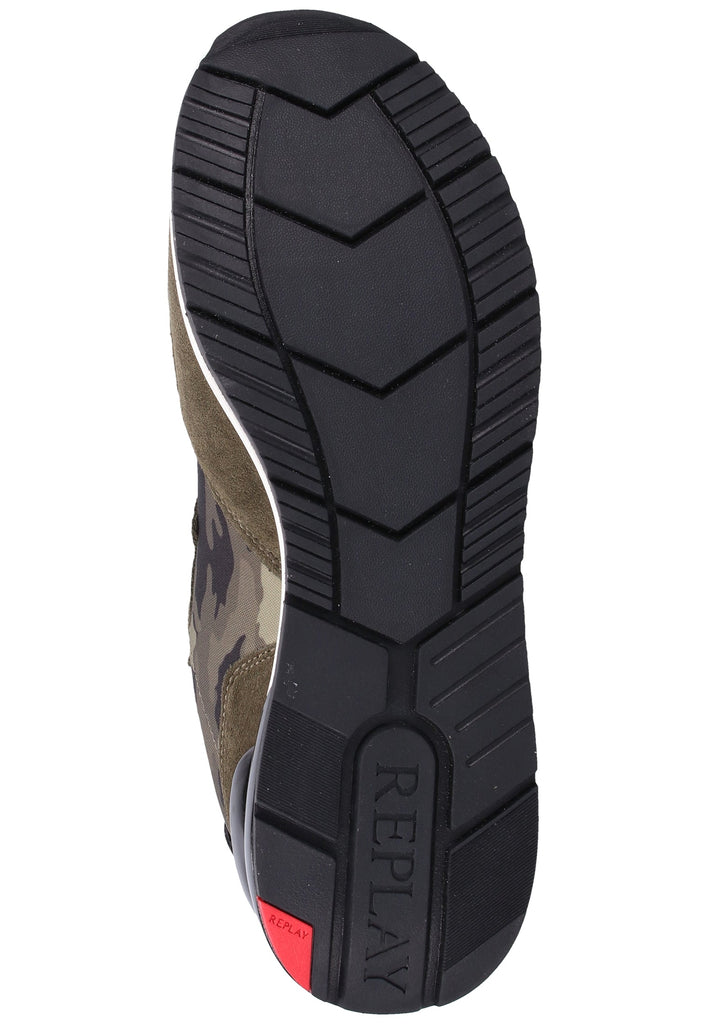 Replay Sneaker Veloursleder/Textil Grün