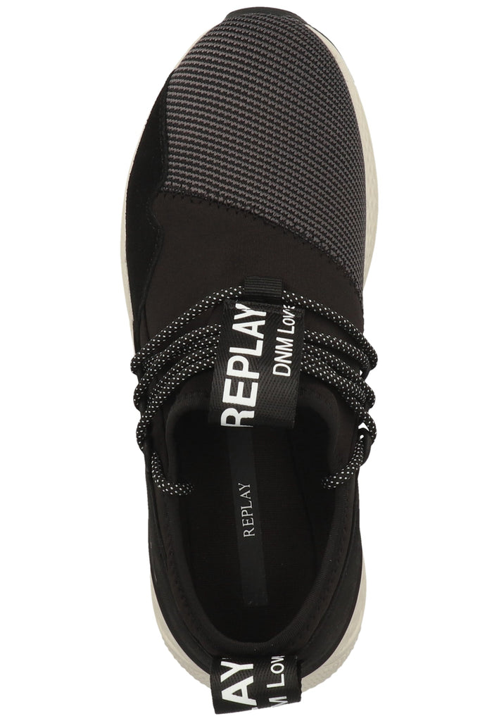 Replay Sneaker Veloursleder/Textil Schwarz