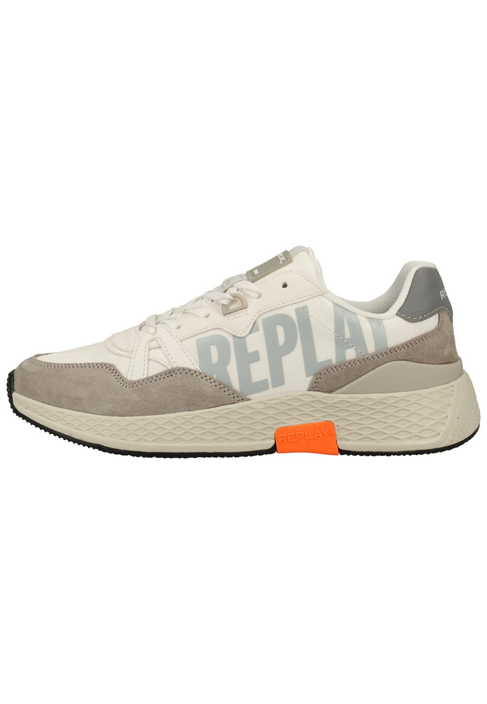 Replay Sneaker Veloursleder/Textil Weiß