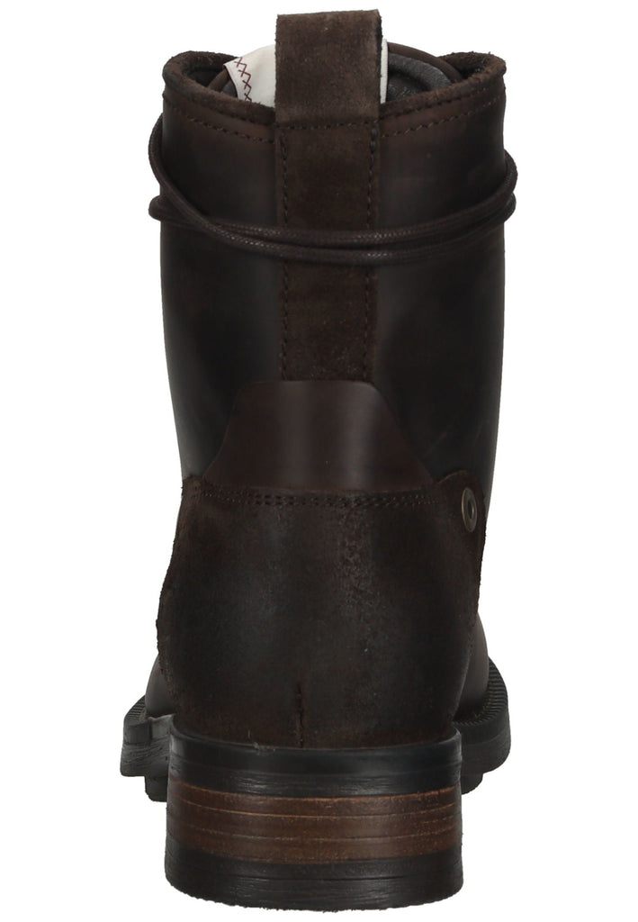 Replay Stiefelette Leder Dunkelbraun