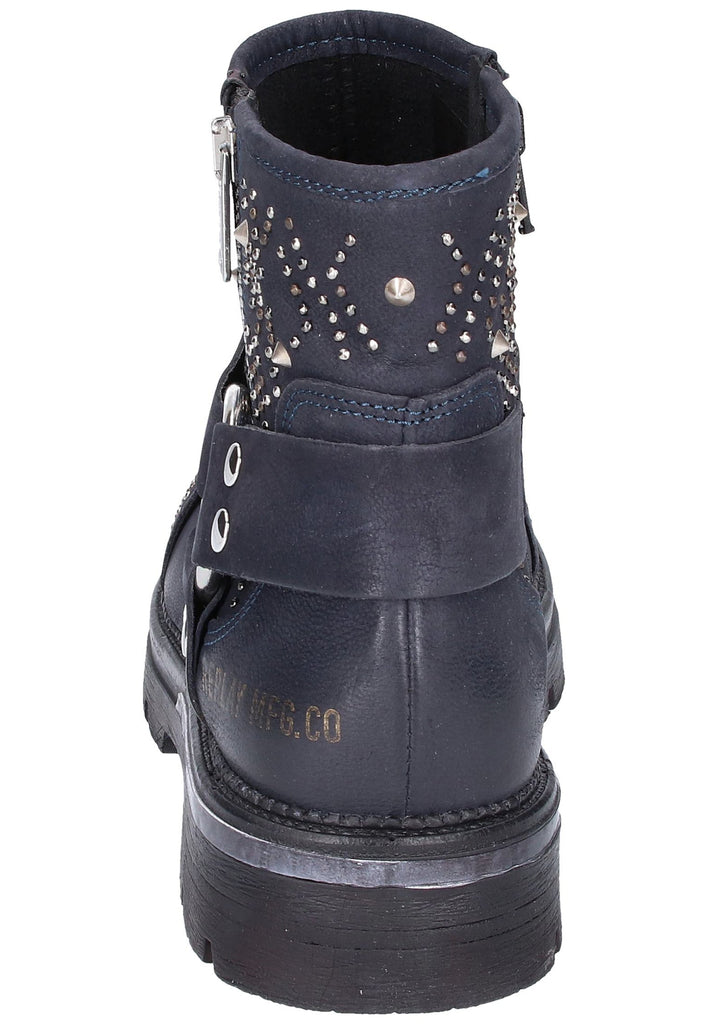 Replay Stiefelette Leder Navy