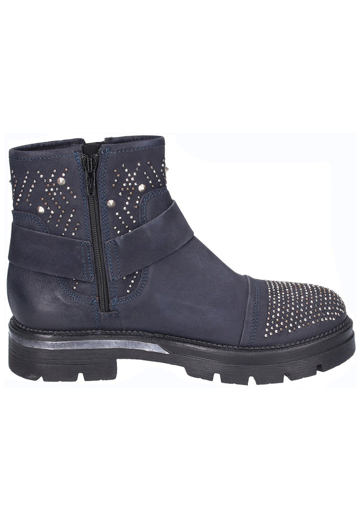 Replay Stiefelette Leder Navy