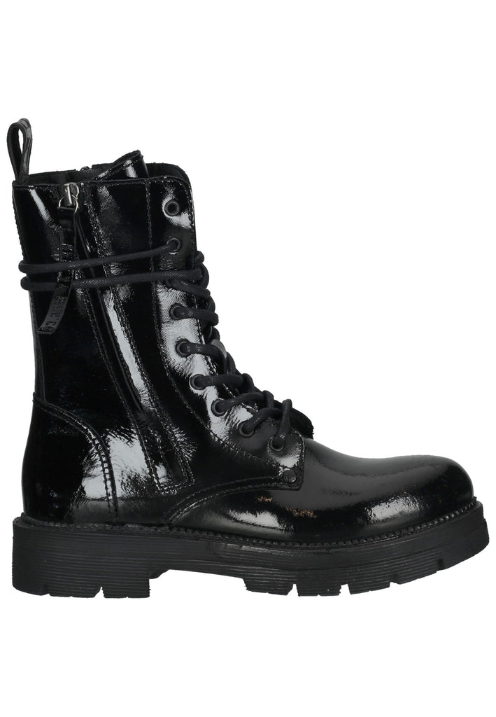 Replay Stiefelette Leder Schwarz
