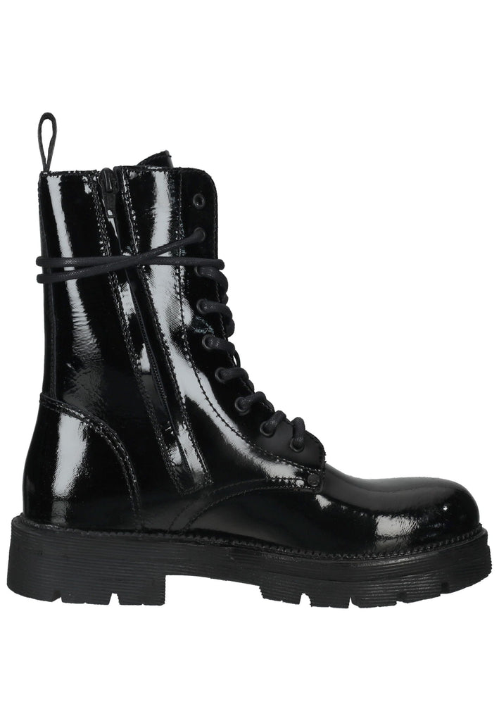 Replay Stiefelette Leder Schwarz