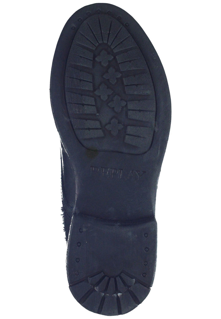 Replay Stiefelette Leder Schwarz