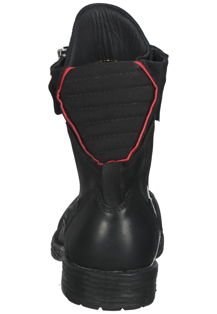 Replay Stiefelette Leder Schwarz
